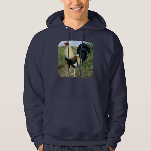 Land-Straßen-Kampfhahn Hoodie (Vorderseite)