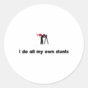 Land Surveys Helden Runder Aufkleber