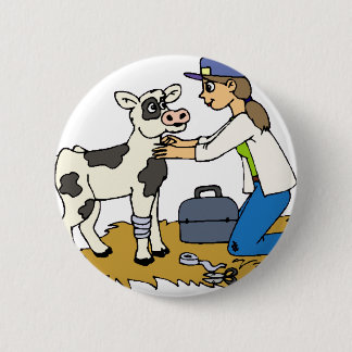 Land-Tierarzt Button