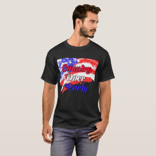 Land über Party T-Shirt