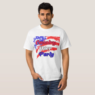 Land über Party T-Shirt