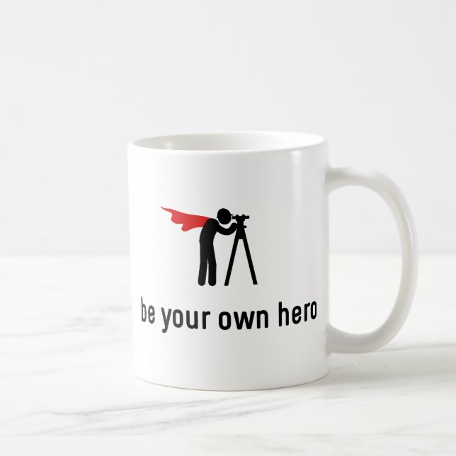 Land-überblickenheld Kaffeetasse (Rechts)