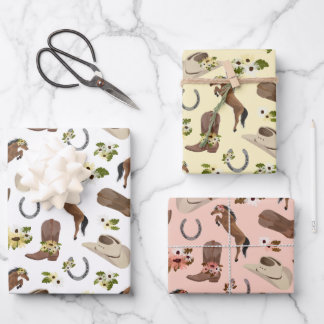 Land und Flora Geschenkpapier Set