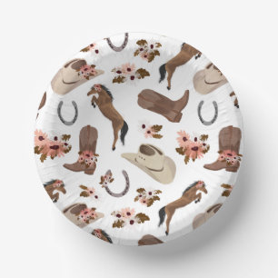 Land und Flora Pappteller