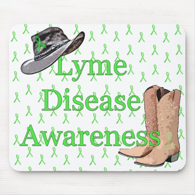 Land und Western Cowboy Hat Lyme Mouse-Pad Mousepad (Vorne)