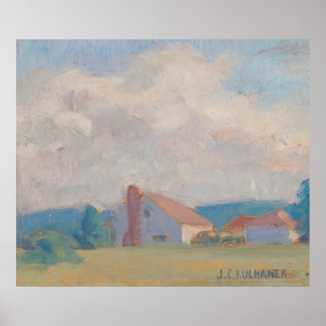 Land Vista - Kulhanek Landschaft (1945) Poster (Vorne)