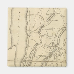 Land vom Frog's Point bis zum Croton River Magnet