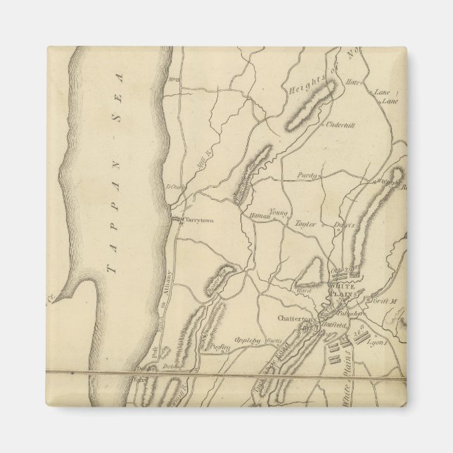 Land von Frog's Point bis Croton River Magnet (Vorne)