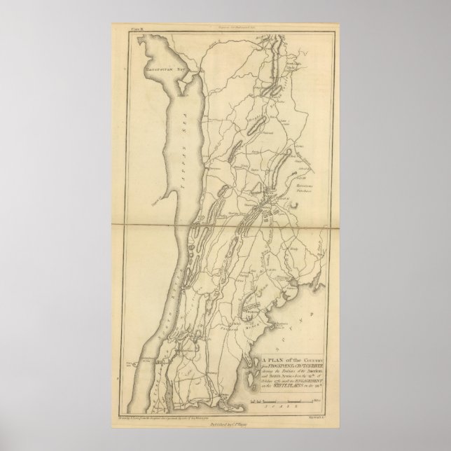 Land von Frog's Point bis Croton River Poster (Vorne)