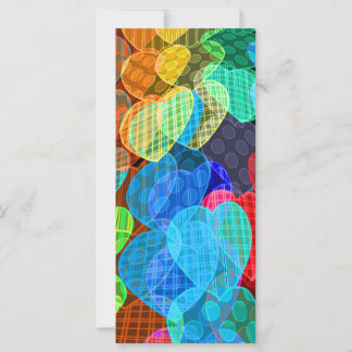 Land von pastellfarbenen Herzen