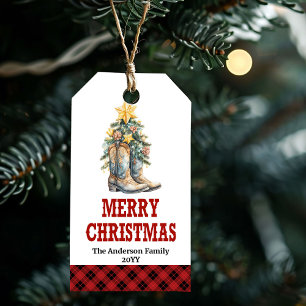 Land-Weihnachtsgeschenkanhänger Hufeisen benutzerd Geschenkanhänger