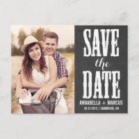 Land Western Tafel Save-the-Date-Postkarte