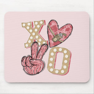 Land XOXO - Wilde West-Liebe Mousepad