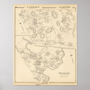 Landaff, Easton, Bristol Poster