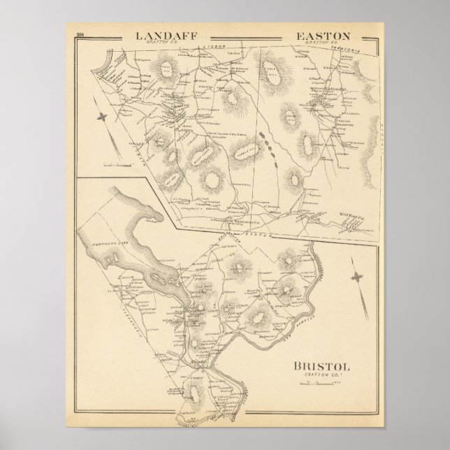 Landaff, Easton, Bristol Poster (Vorne)