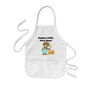 Landarbeiter-T-Shirts und Geschenke des Vatis weni Kinderschürze