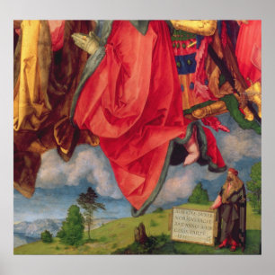 Landauer Altarpiece, All Saints Day, 1511 2 Poster