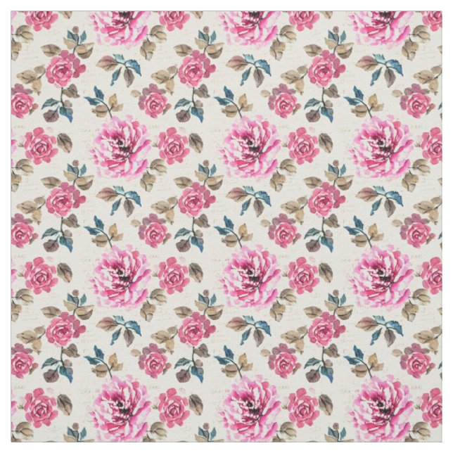 Landblumen Stoff (Muster)