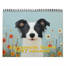 Landcharme 2026 Volkskunst-Wandkalender