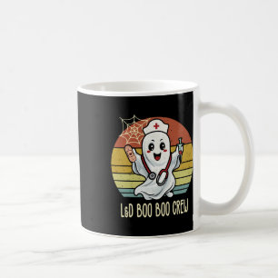 Landd Nurse Boo Crew Halloween Arbeit und Lieferun Kaffeetasse