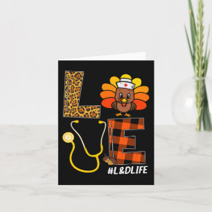 LandD Nurse Türkei Erntedank Day Liebe Nurse Lif Karte