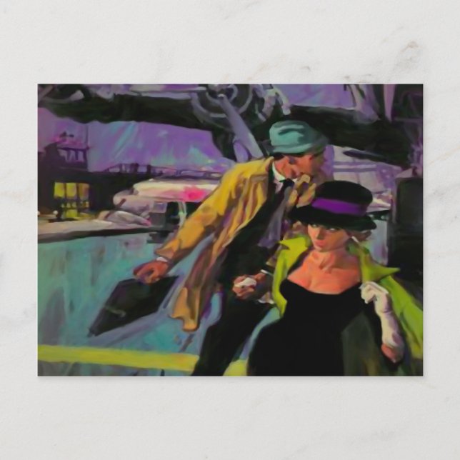Landebahn ~ Postkarte (Vorderseite)