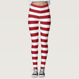 Landemarkierungen in Latvia rot Leggings