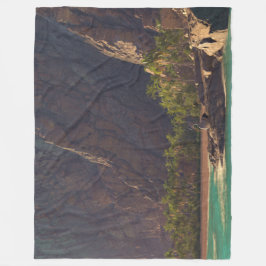 Landende Fleecedecke