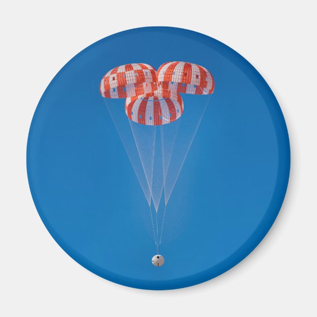 Landeplatz des Orion Spacecraft Fallschirms Magnet (Vorne)