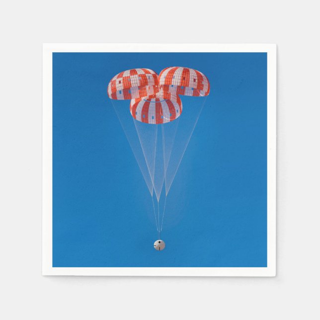 Landeplatz des Orion Spacecraft Fallschirms Serviette (Vorderseite)
