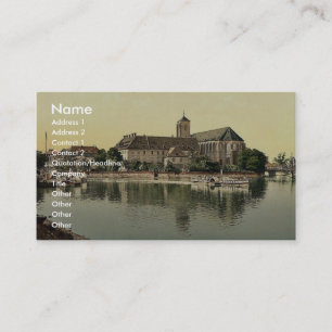Landeplatz, Sandkirche, Breslau, Schlesien, Deutsc Visitenkarte