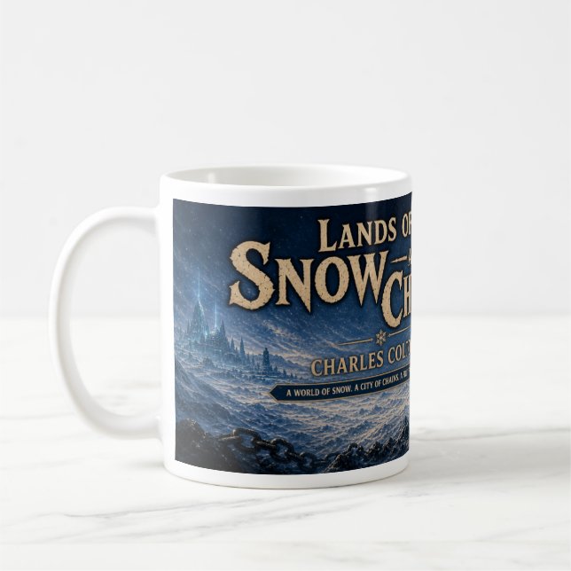Länder des Schnees und der Ketten Kaffeetasse (Links)