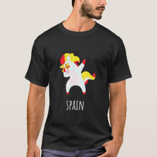 Länder Flaggen Einhorn Designs - Dabbing Einhorn T-Shirt