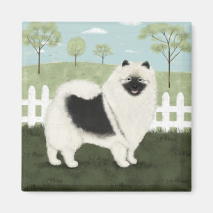 Länder Keeshond Magnet