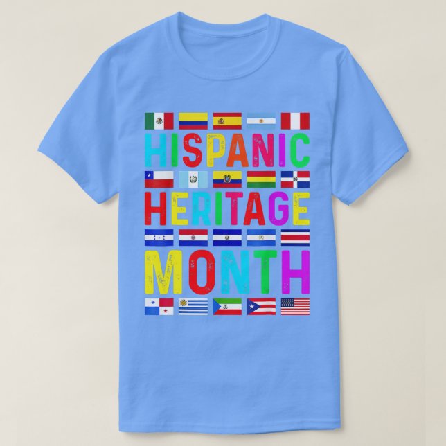 Länder Lateinamerikas, Vereinigtes Königreich T-Shirt (Design vorne)