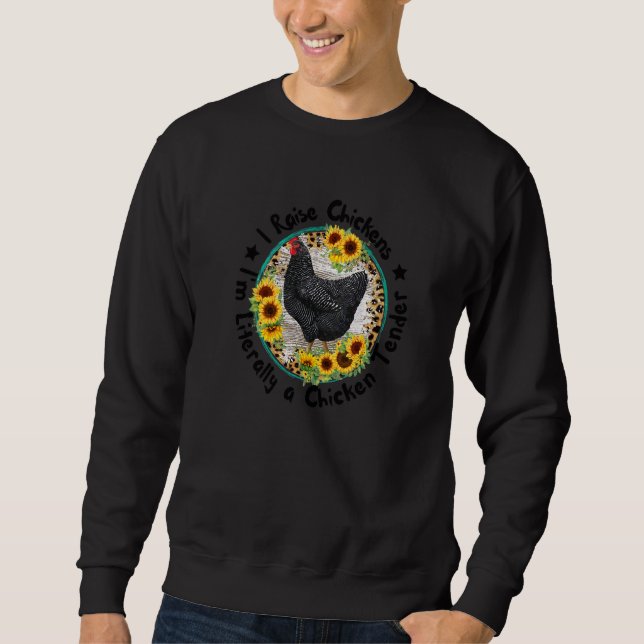 Länderangebot: Hähnchenzins für Hühner Sweatshirt (Vorderseite)