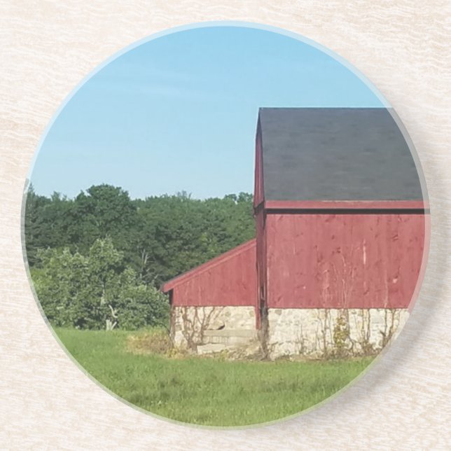 Ländereien Getränkeuntersetzer (Vorne)