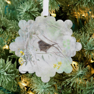 Ländereien Träume Ornament Karte