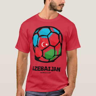 Länderflagge Azebaijan T-Shirt