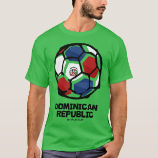 Länderflagge der Dominikanischen Republik T-Shirt
