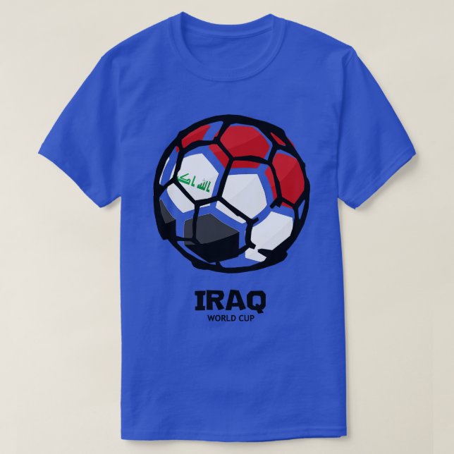 Länderflagge im Irak T-Shirt (Design vorne)