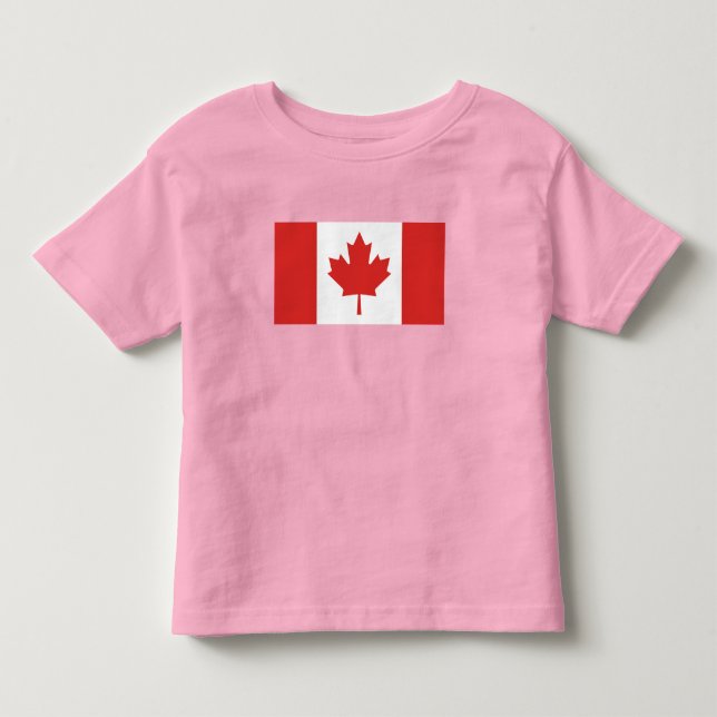 Länderflagge Kanada Kleinkind T-shirt (Vorderseite)