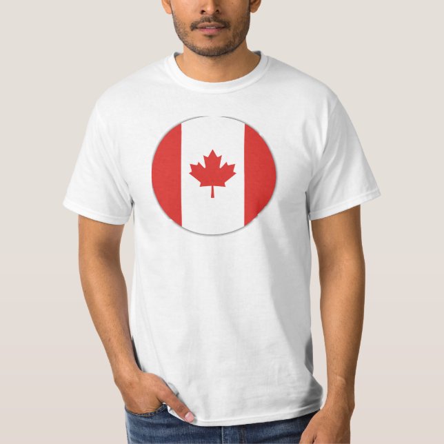 Länderflagge Kanada T-Shirt (Vorderseite)