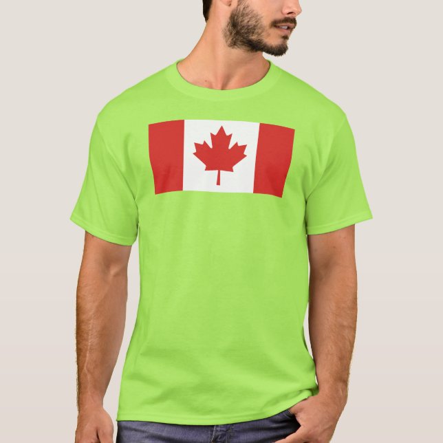 Länderflagge Kanada T-Shirt (Vorderseite)
