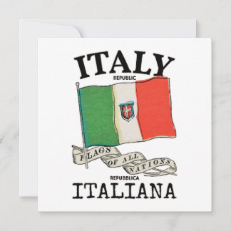 Länderflagge Vintag Italien