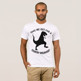 LÄNDERFRÜHSTÜCK T - Shirt, lustig T-Shirt