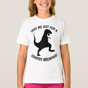 LÄNDERFRÜHSTÜCK T - Shirt, lustig T-Shirt