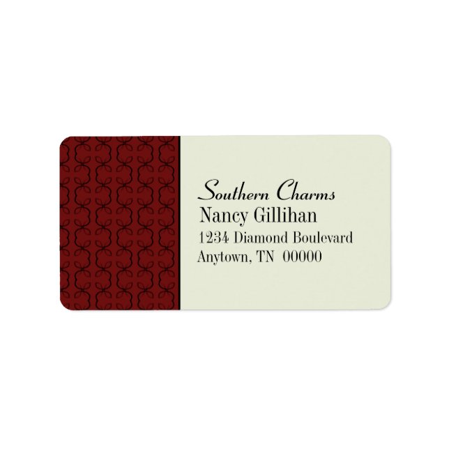 Ländergruppenadressen Adressaufkleber (Vorne)