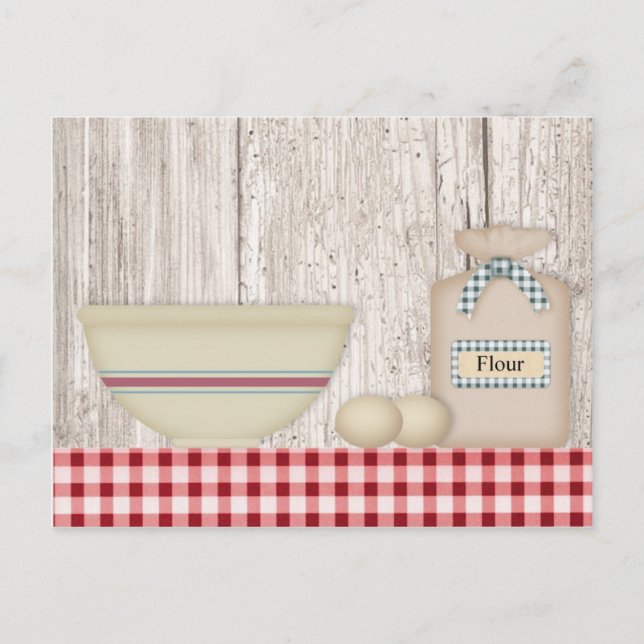 Länderkennung Postkarte (Vorderseite)