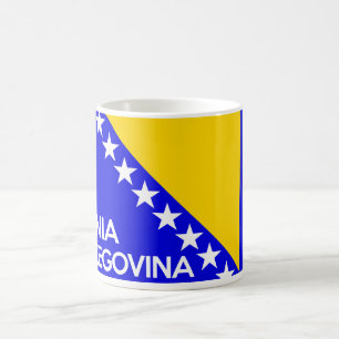 Ländername für Bosnien und Herzegowina Tasse